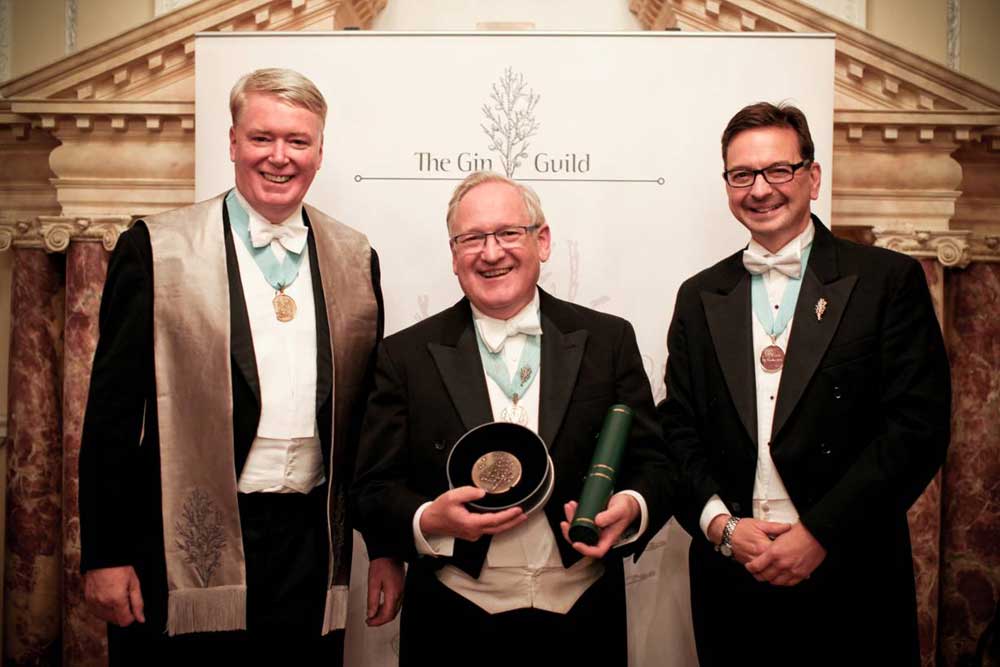 Desmond Payne MBE… For services to the British Gin Industry