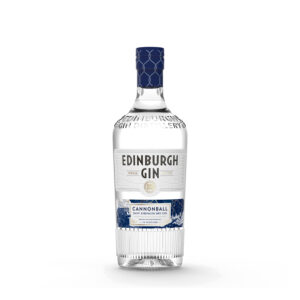 Edinburgh gin Cannonball Navy Strength Gin bottle