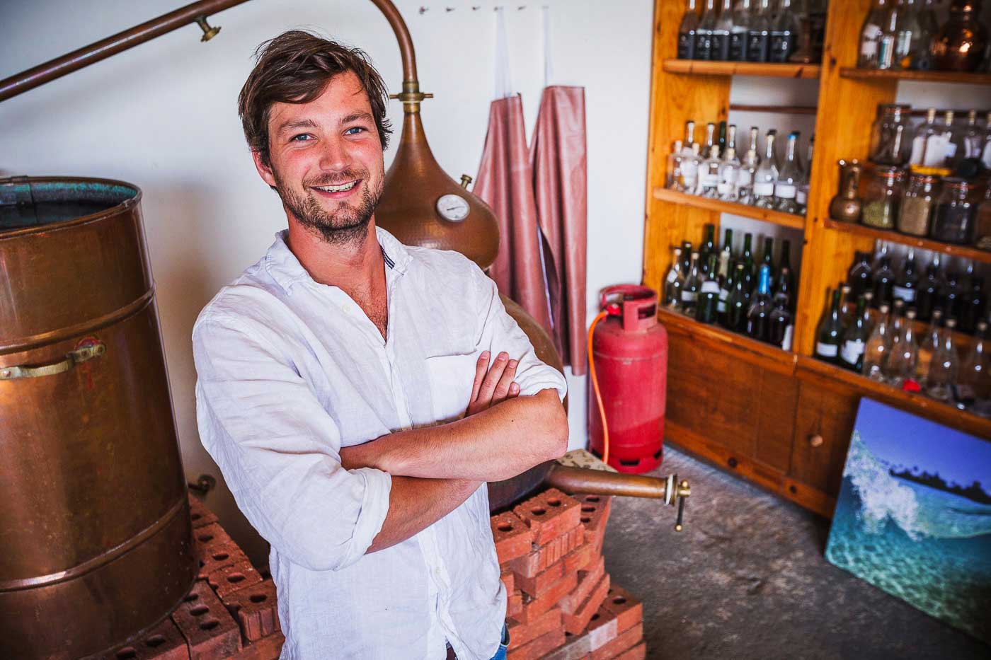 Tarquin Leadbetter from Southwestern Distillery