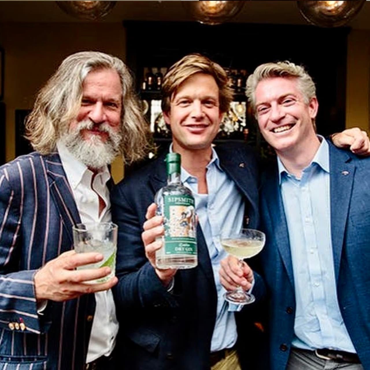 Jared, Sam and Fairfax, the founders of Sipsmith Gin