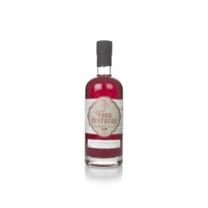 Four Feathers Raspberry & Lime Gin bottle