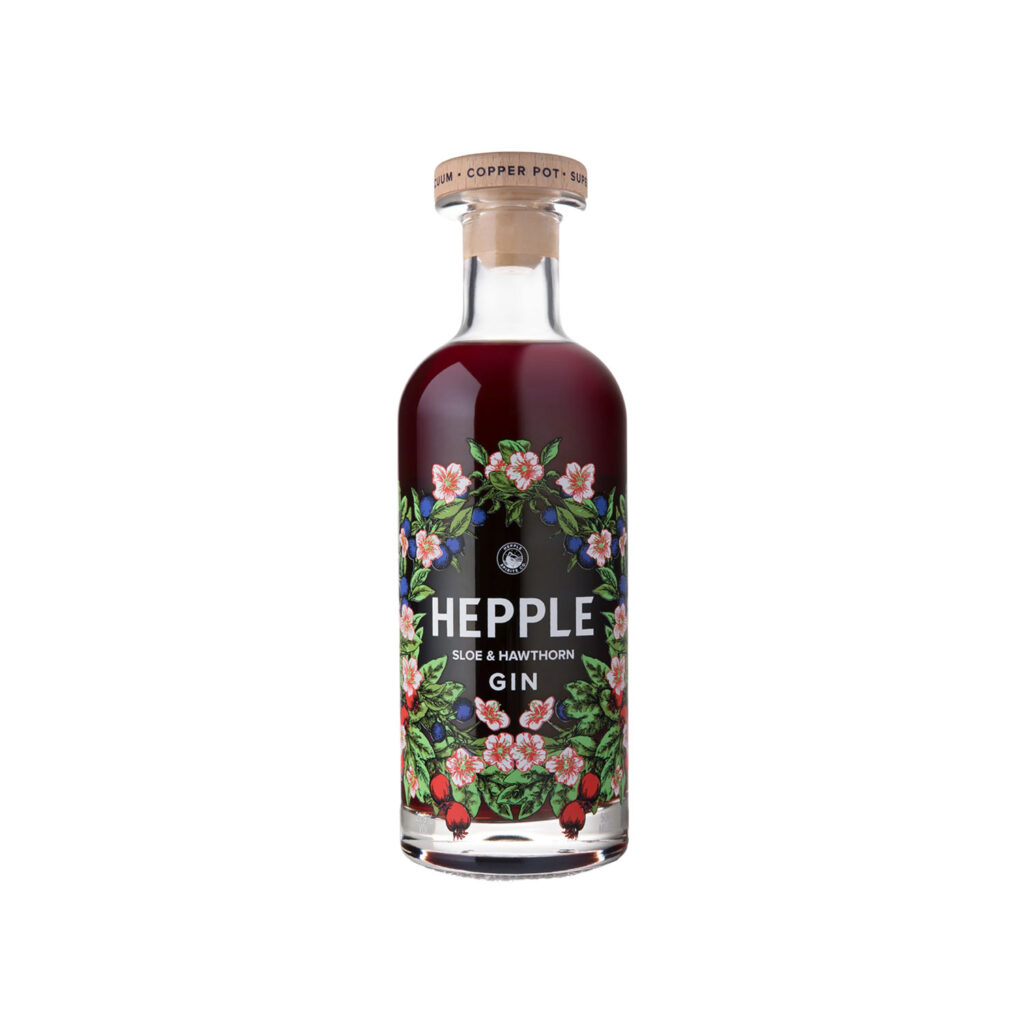 Hepple Sloe and Hawthorne Gin