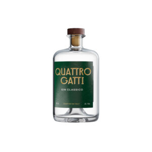 Quattro Gatti Gin Classico Gin Bottle