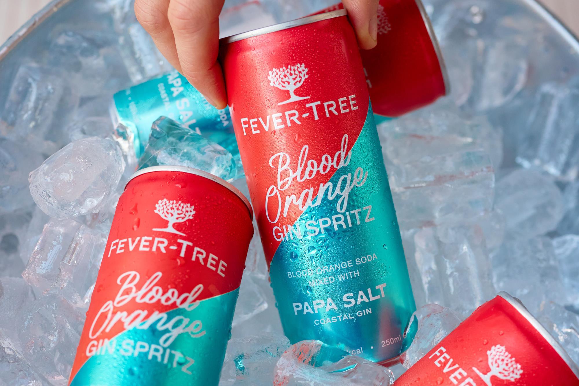 Fever-Tree Teams Up with Margot Robbie’s Papa Salt Gin for New Blood Orange Spritz RTD