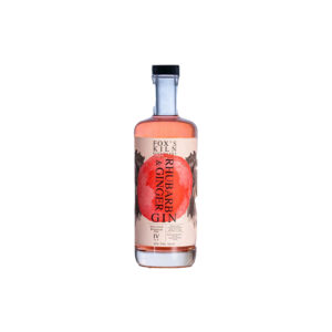 Fox's Kiln Rhubarb and Ginger Gin Bottle