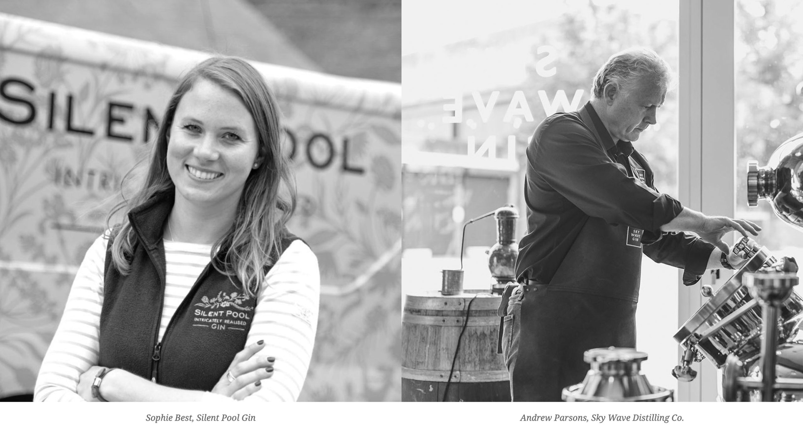 The Gin Guild introduces its additions to its Board of directors, Sophie, Best, and Andrew Parsons