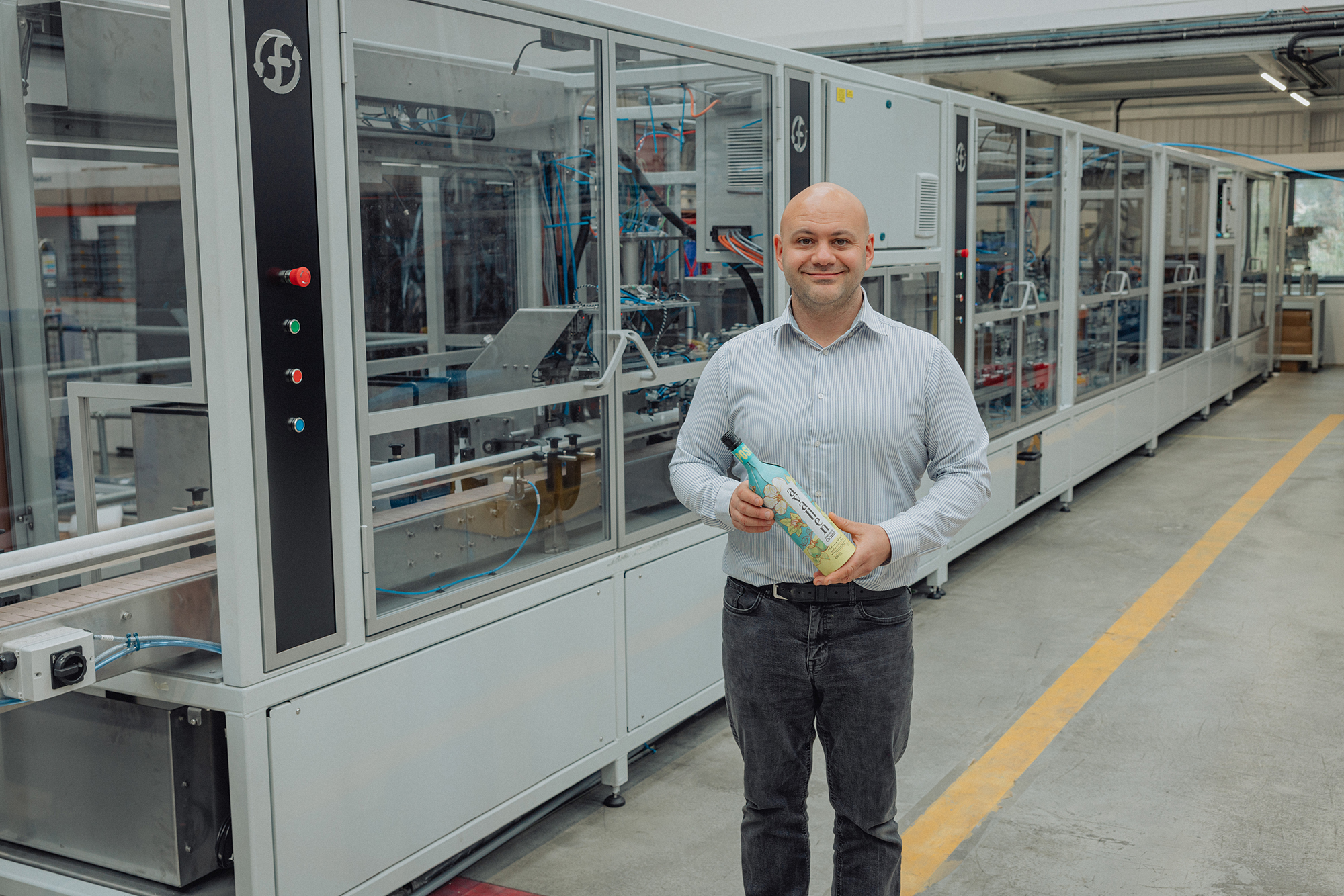 Frugalpac launches high-speed paper bottle machine to meet growing demand